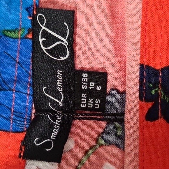 🟡SMASHED LEMONS | Peakcock Tropical Skirt NWT - Picture 6 of 6